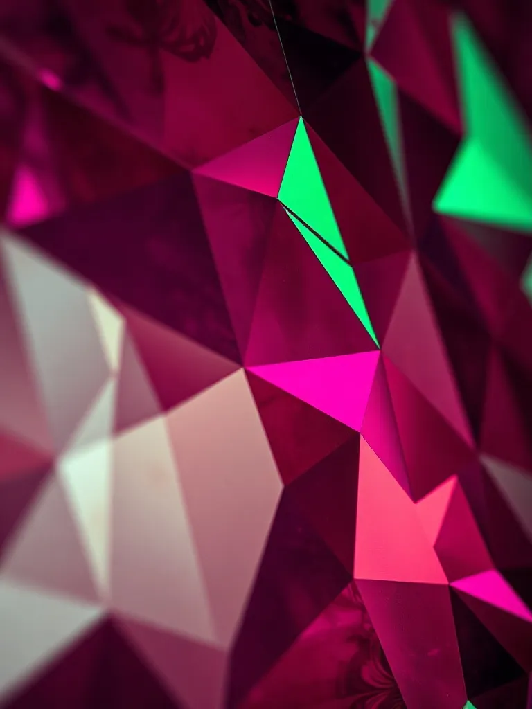Macro photography of a liquid crystal display with abstract
